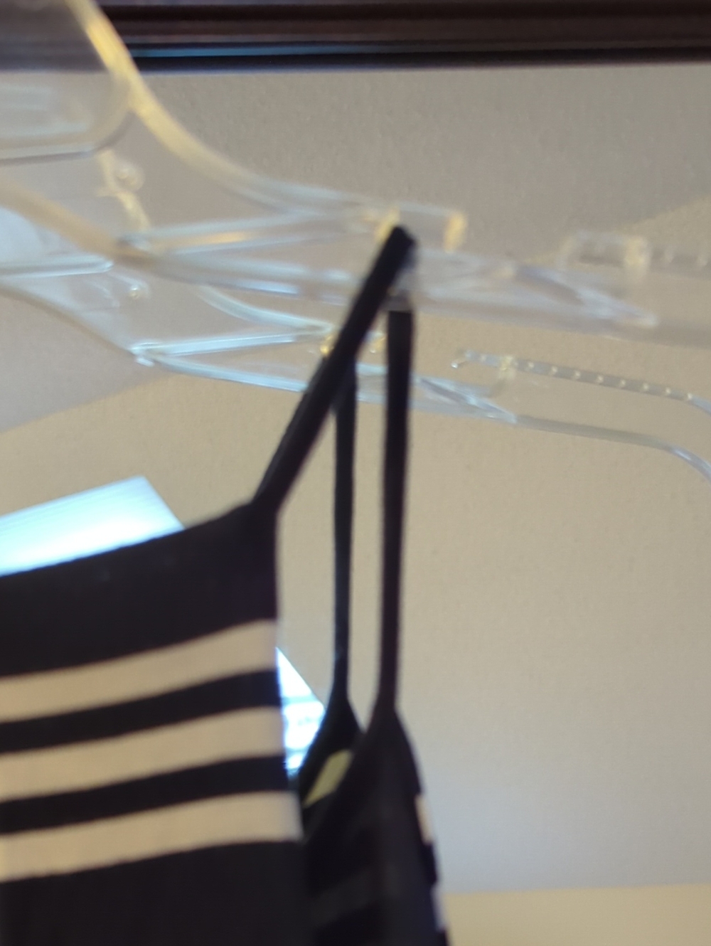 LOFT Navy And White Striped Maxi Dress - Picture 6 of 8
